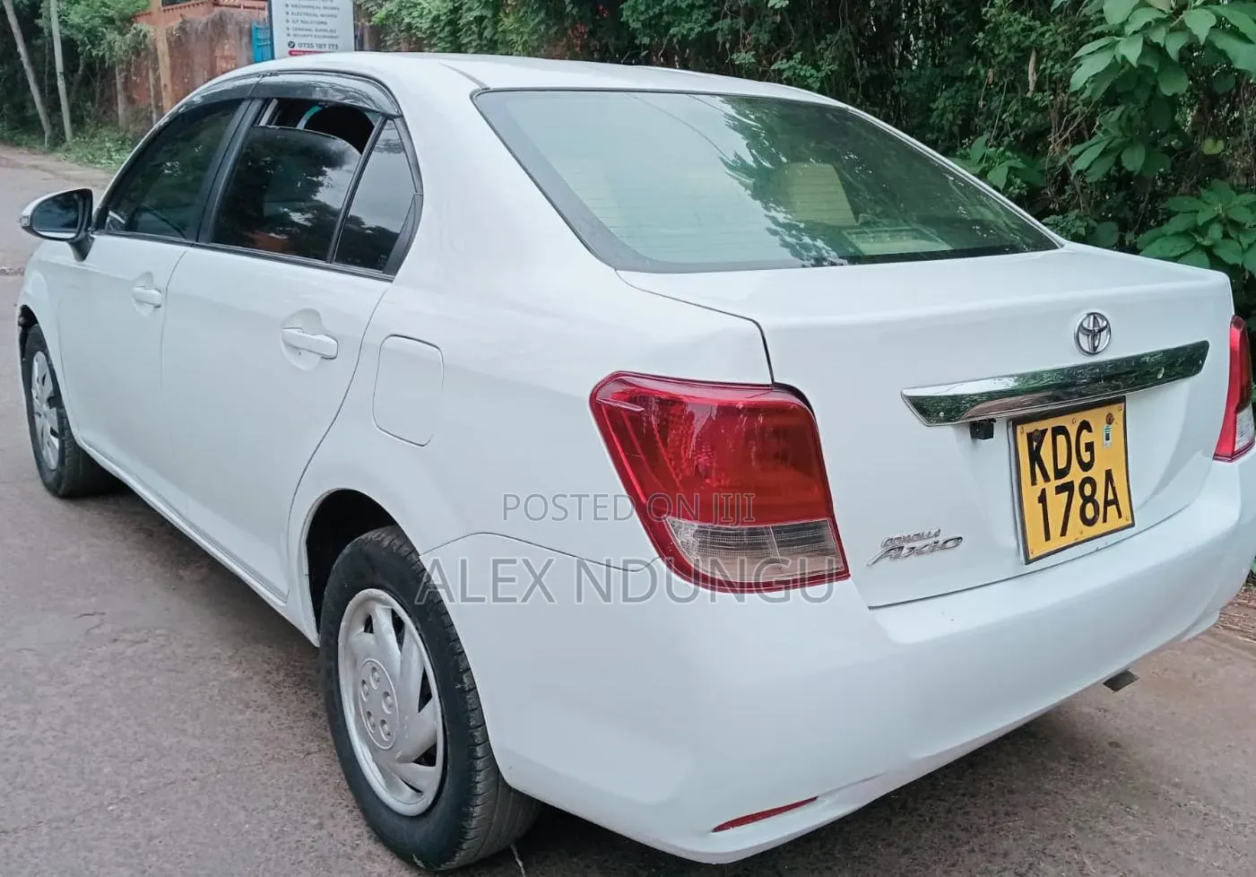 Toyota Axio 2014 White