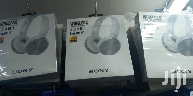 Sony BT 450 Wireless Headphones.