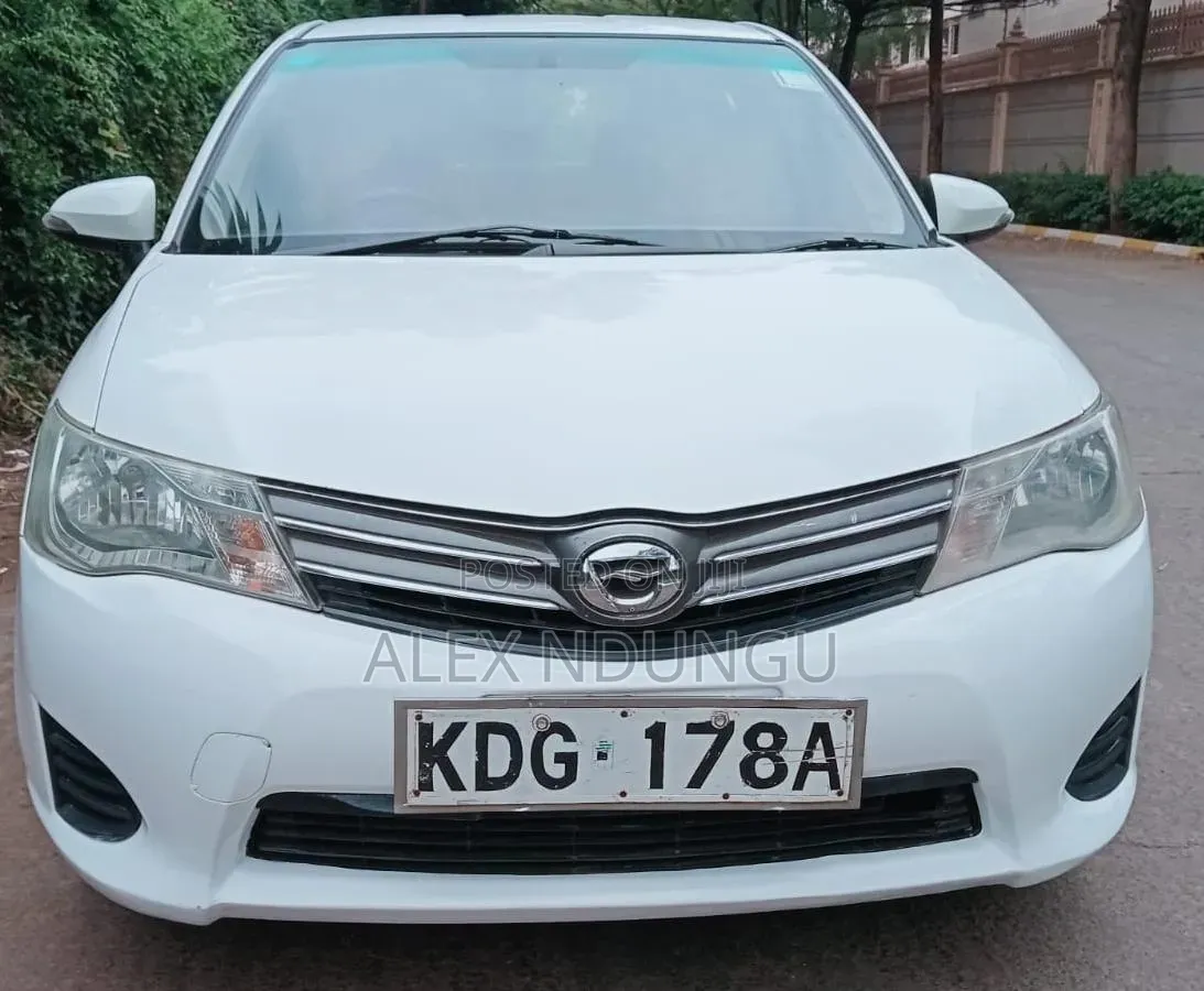 Toyota Axio 2014 White
