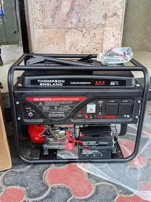Thompson England 7.5kva Petrol Generator (With Wheels and Handles)