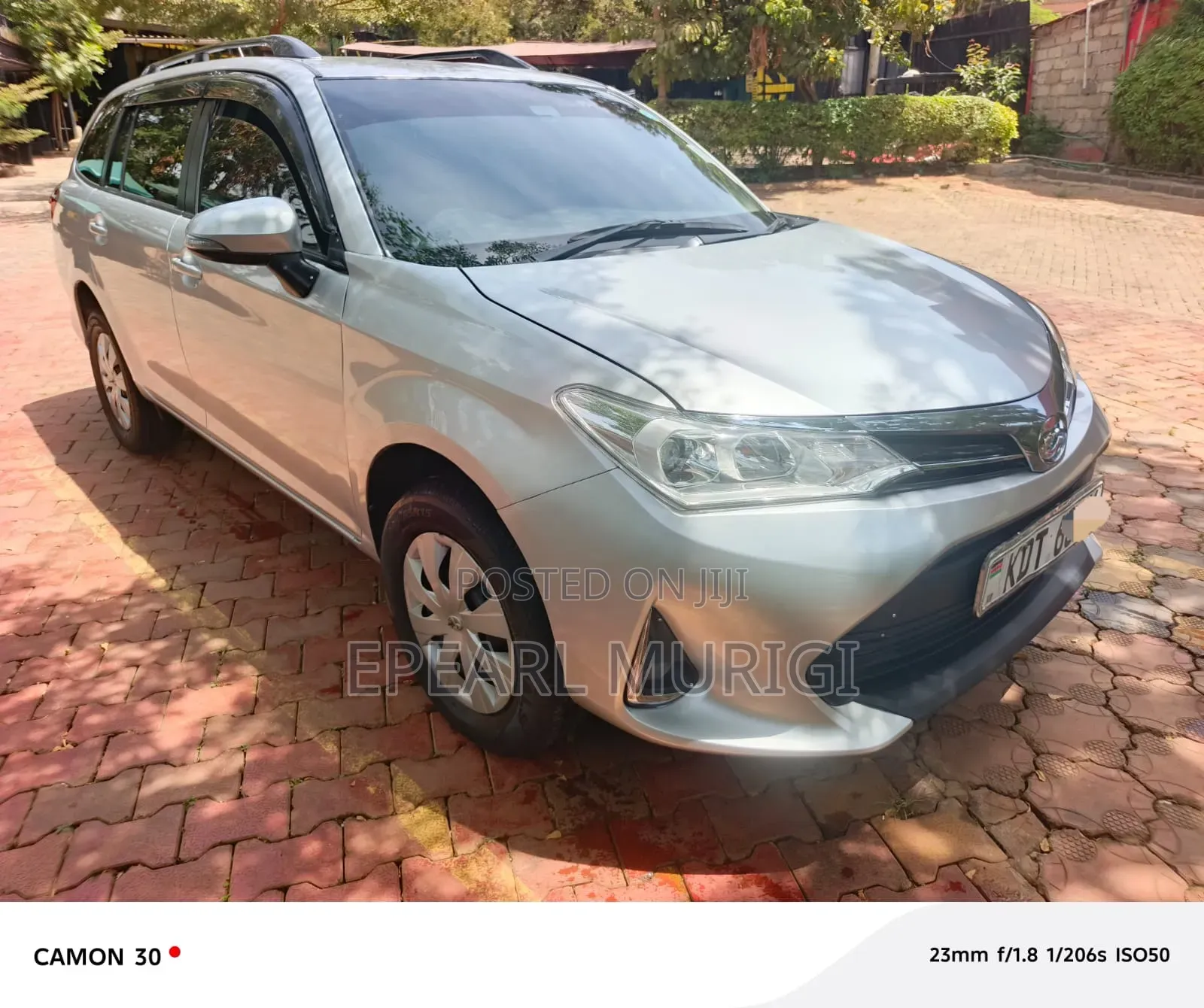 Toyota Corolla Fielder 2019 Silver