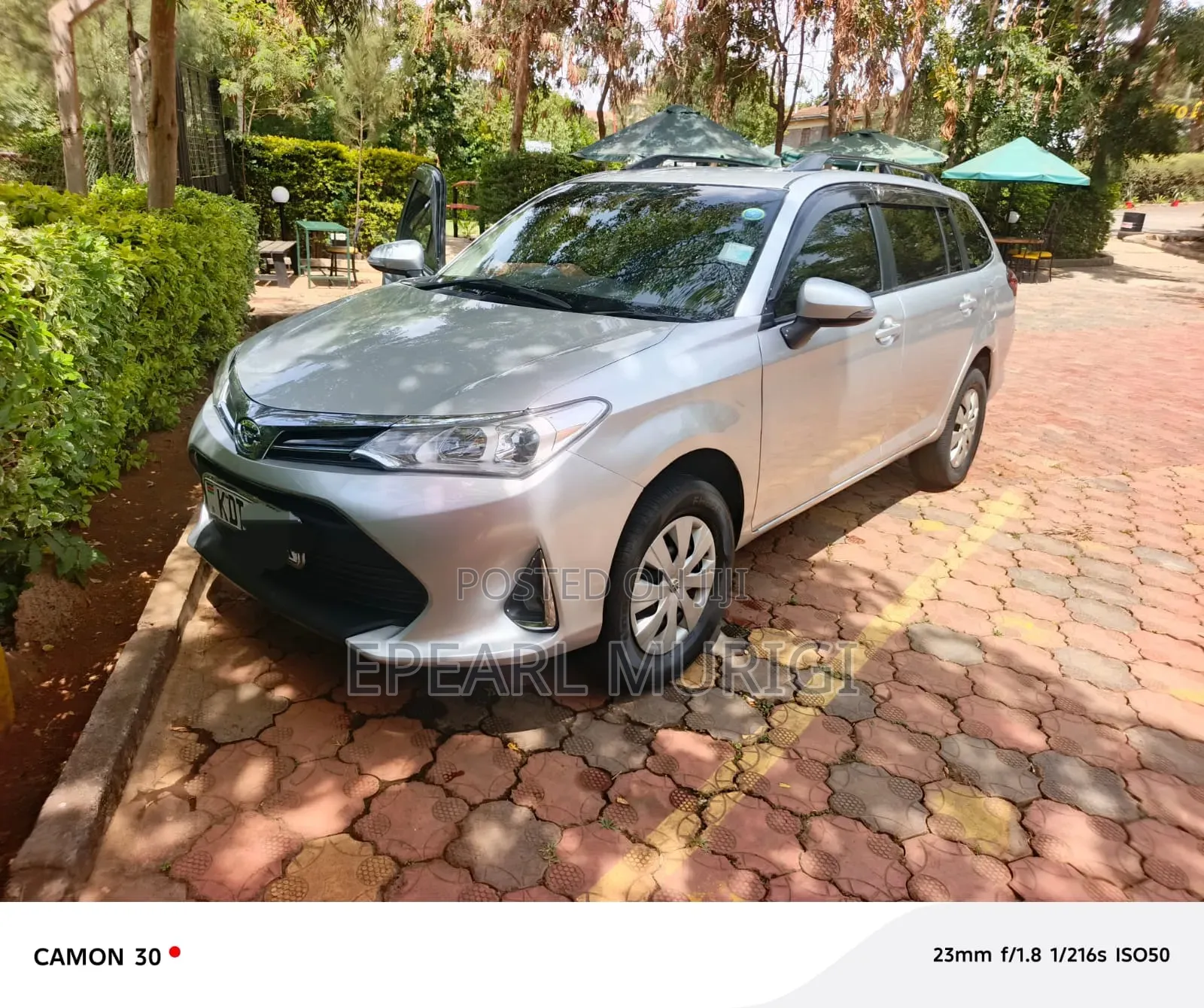 Toyota Corolla Fielder 2019 Silver