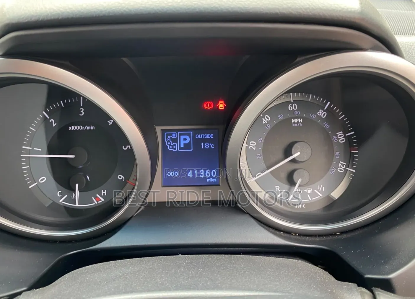 Toyota Land Cruiser Prado 2.8 D-4D 2016 Black