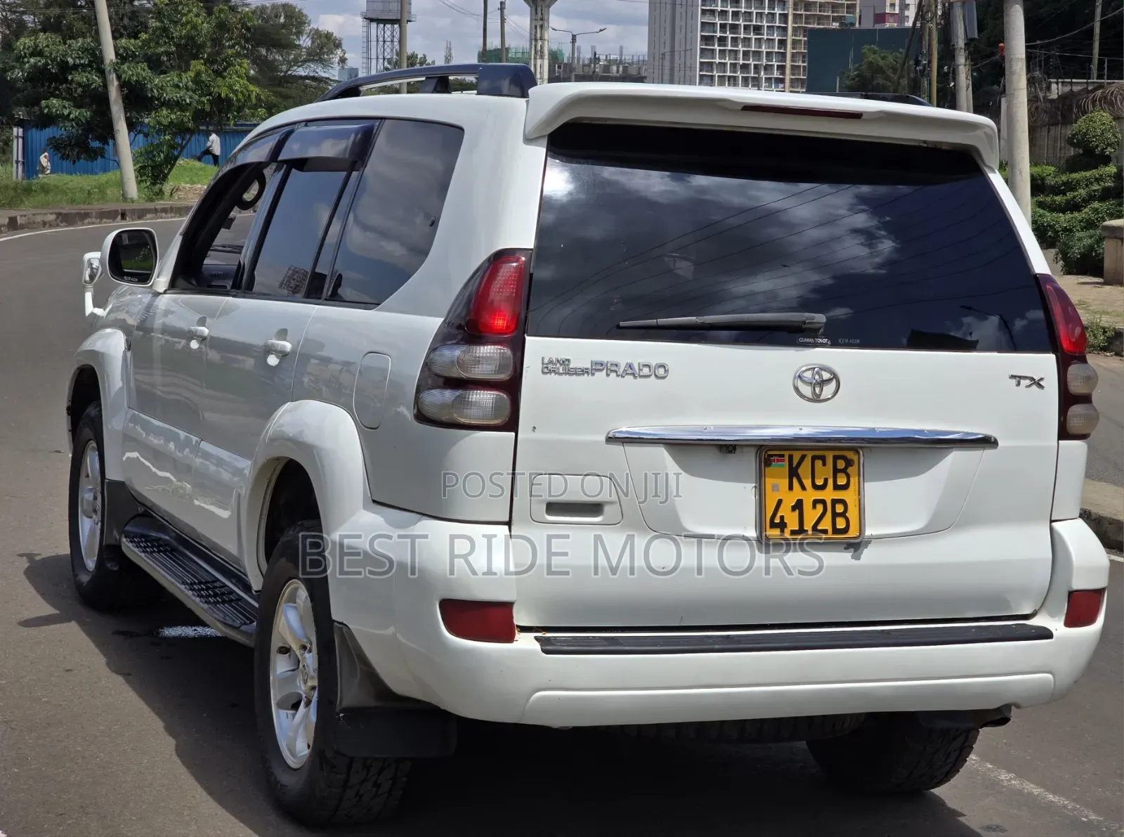 Toyota Land Cruiser Prado 3.0 D-4D 5dr 2008 White