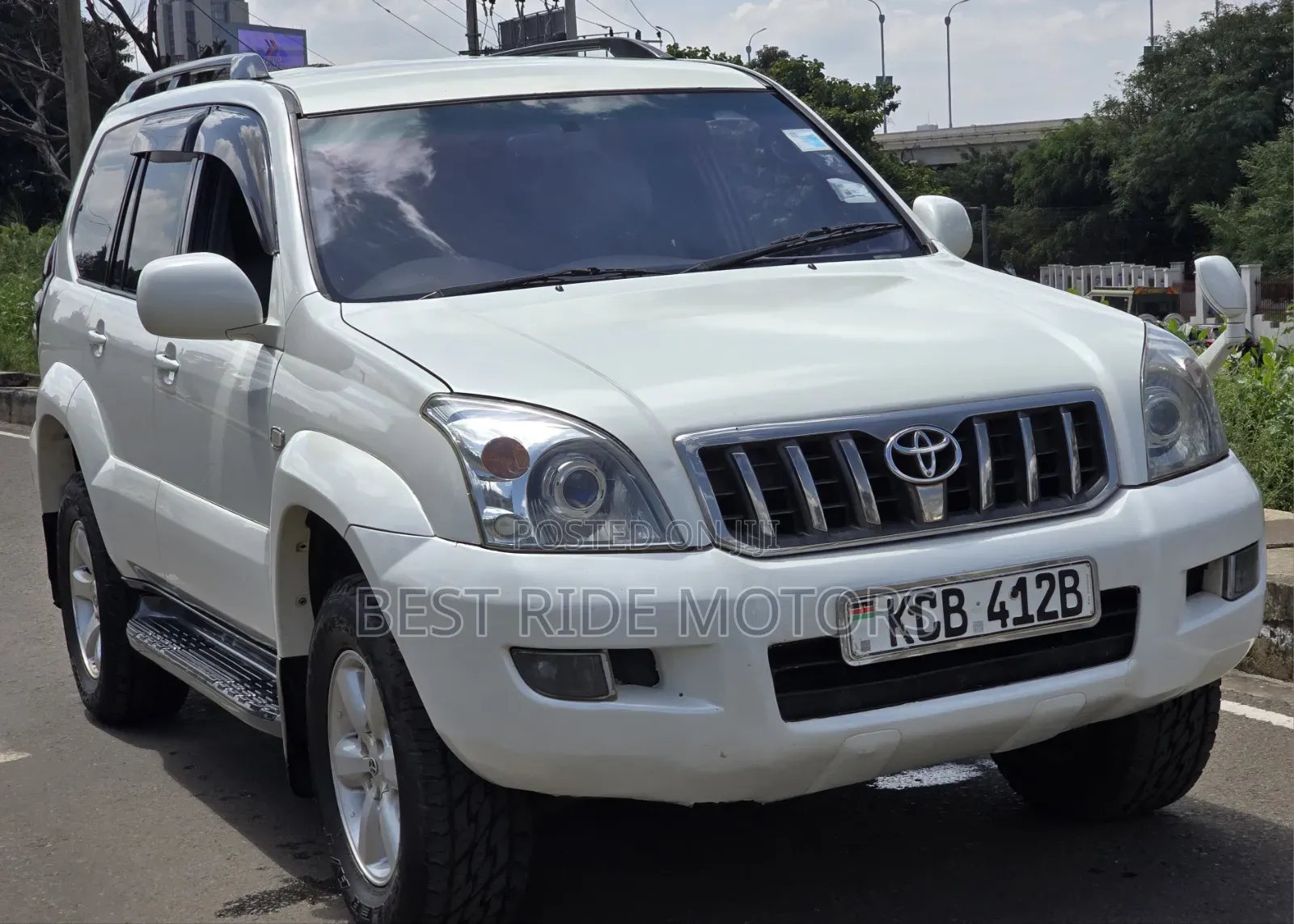 Toyota Land Cruiser Prado 3.0 D-4D 5dr 2008 White
