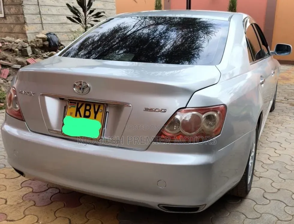 Toyota Mark X 2007 Silver