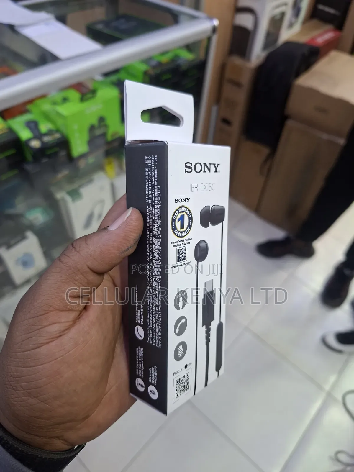 Sony Ier‐Ex15c Type C Earphones