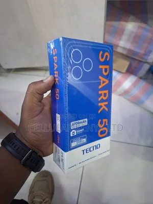 New Tecno Spark 50 128 GB Black