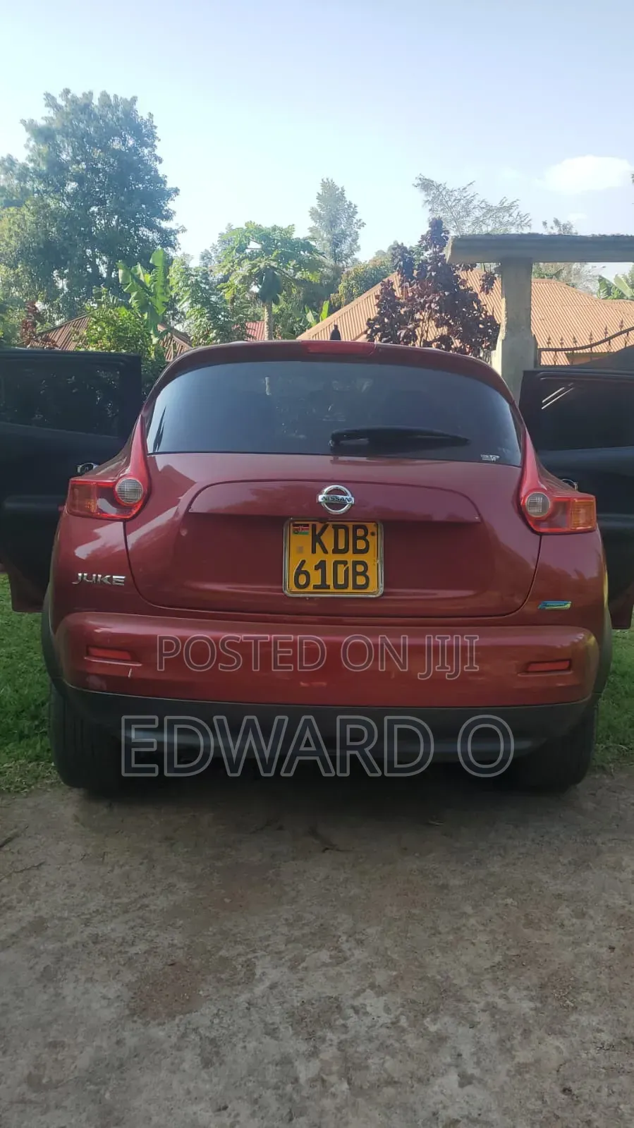 Nissan Juke 2013 Red