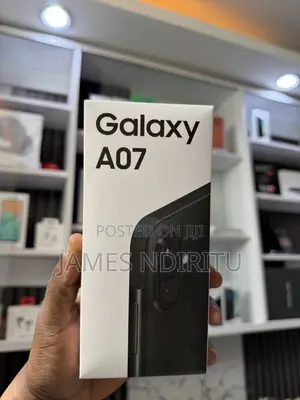 New Samsung Galaxy A07 128 GB Black