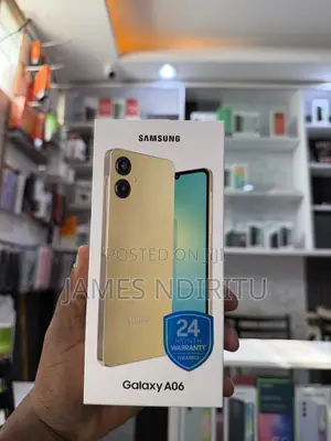 New Samsung Galaxy A06 64 GB Gold