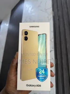 New Samsung Galaxy A06 64 GB Gold