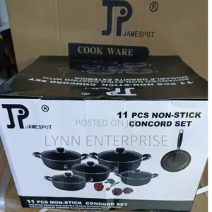 11 Pieces Heavy Duty Jp Non Stick Cookware Set