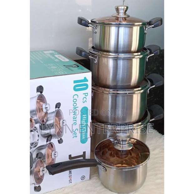 Jp Stainless Cookware 10pieces - thumbnail 2
