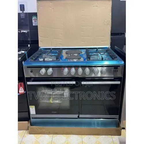 Haier Hcr6042des Cooker 4 Gas + 2electric 60x90 (2yrs Wrty)