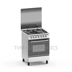 Haier 4 Gas 60x60 Cooker With Electric Oven - Hcr2040ees