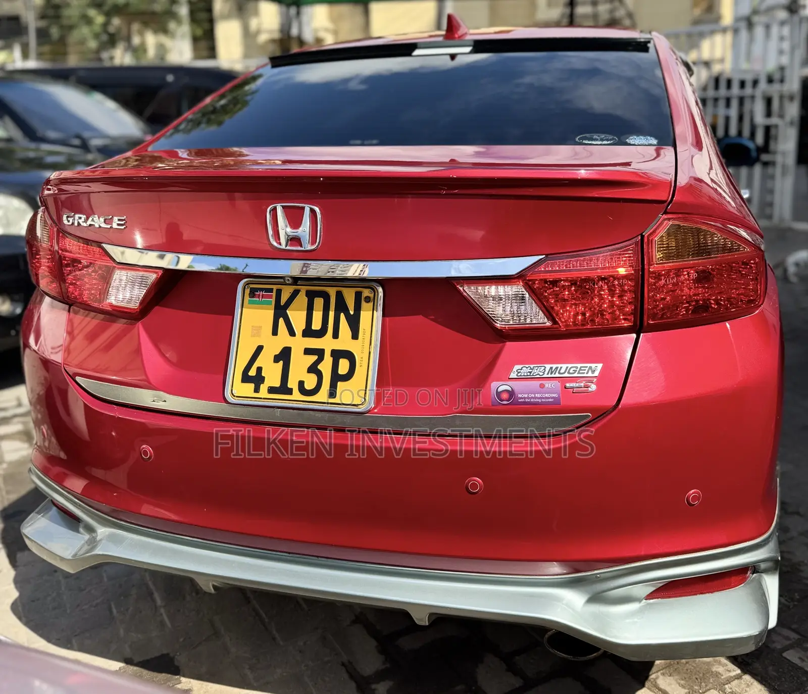 Honda Grace 2016 Burgundy