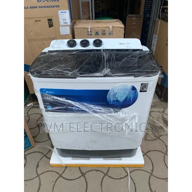 Midea 10kg Semi Automatic Twins Tub Washing Machine Wash and Spin