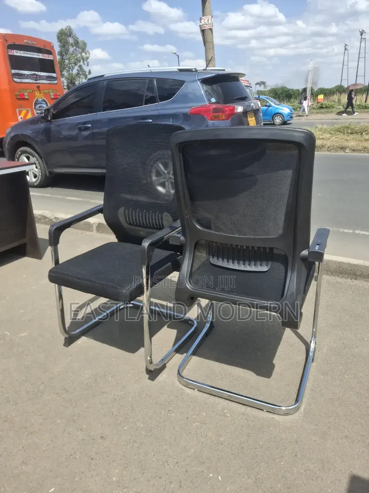 Office Mesh Back Visitors Chair