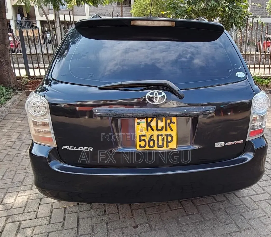 Toyota Corolla Fielder 2012 Black