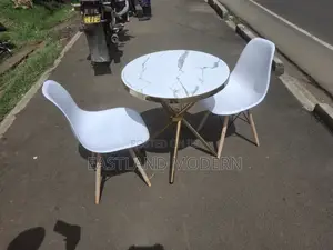 Stylish 2 Seater Round Dining Table and Chair