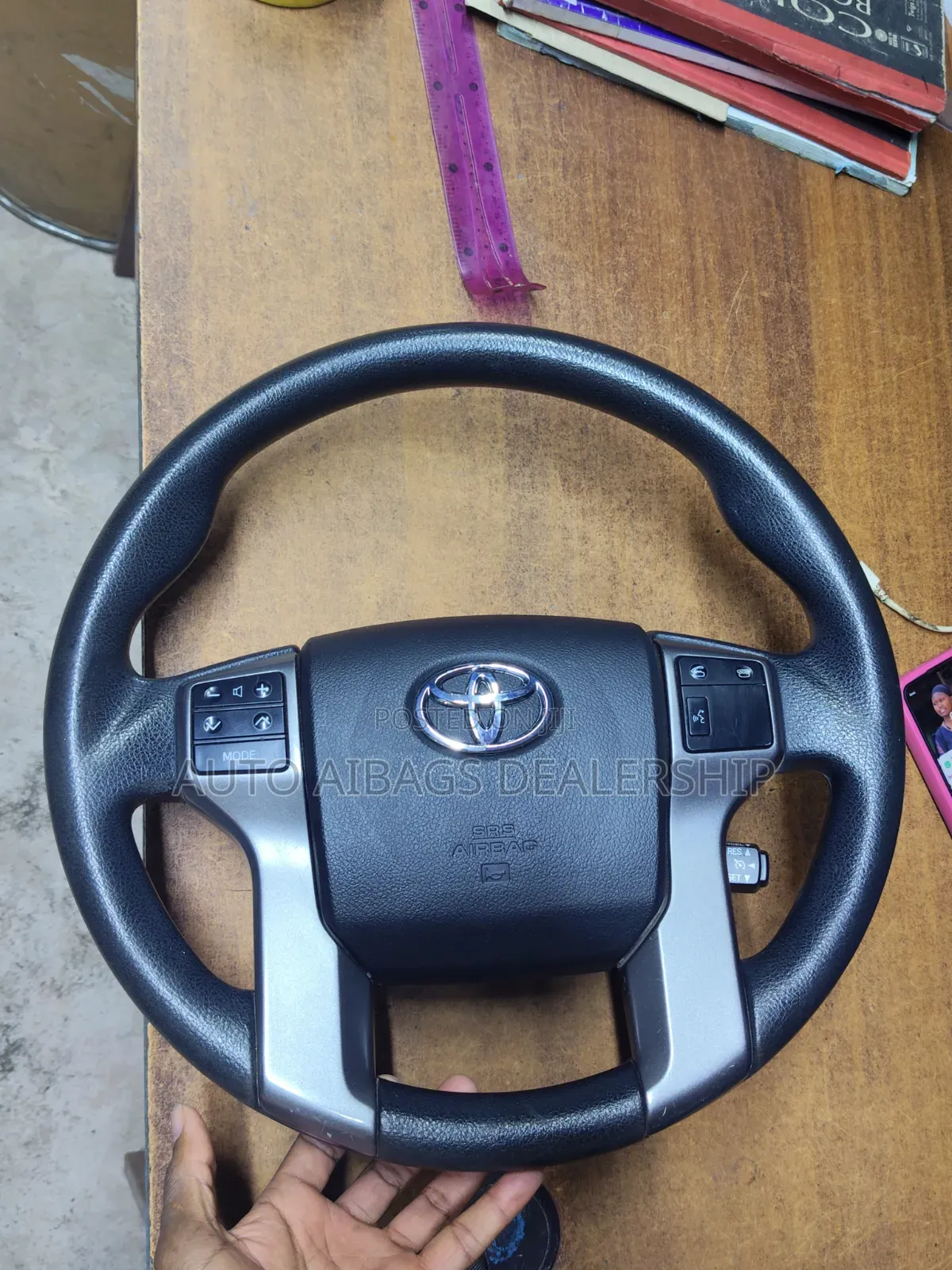Prado J-150 Stearing Wheel With Airbag.