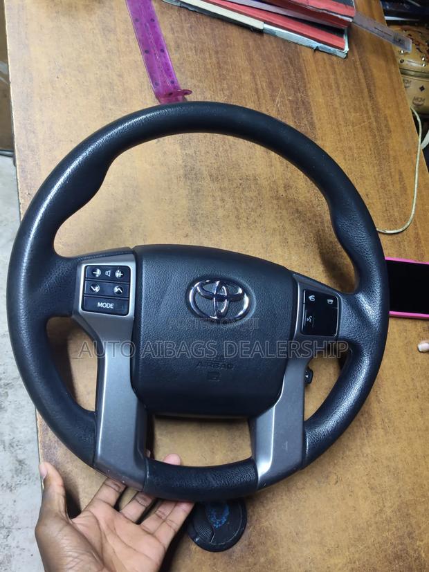 Prado J-150 Stearing Wheel With Airbag. - thumbnail 2