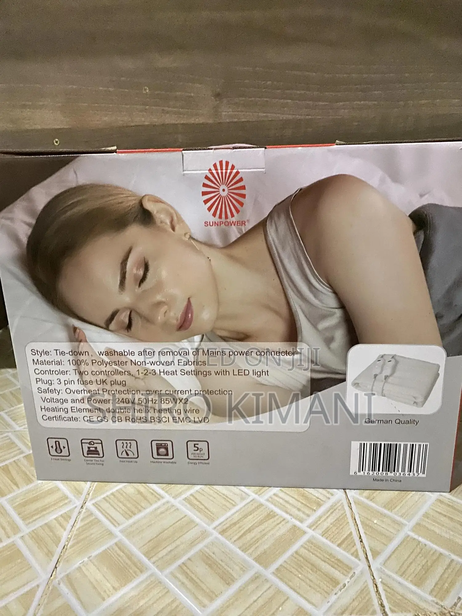 Double Electric Layered Good Under Bed Blanket