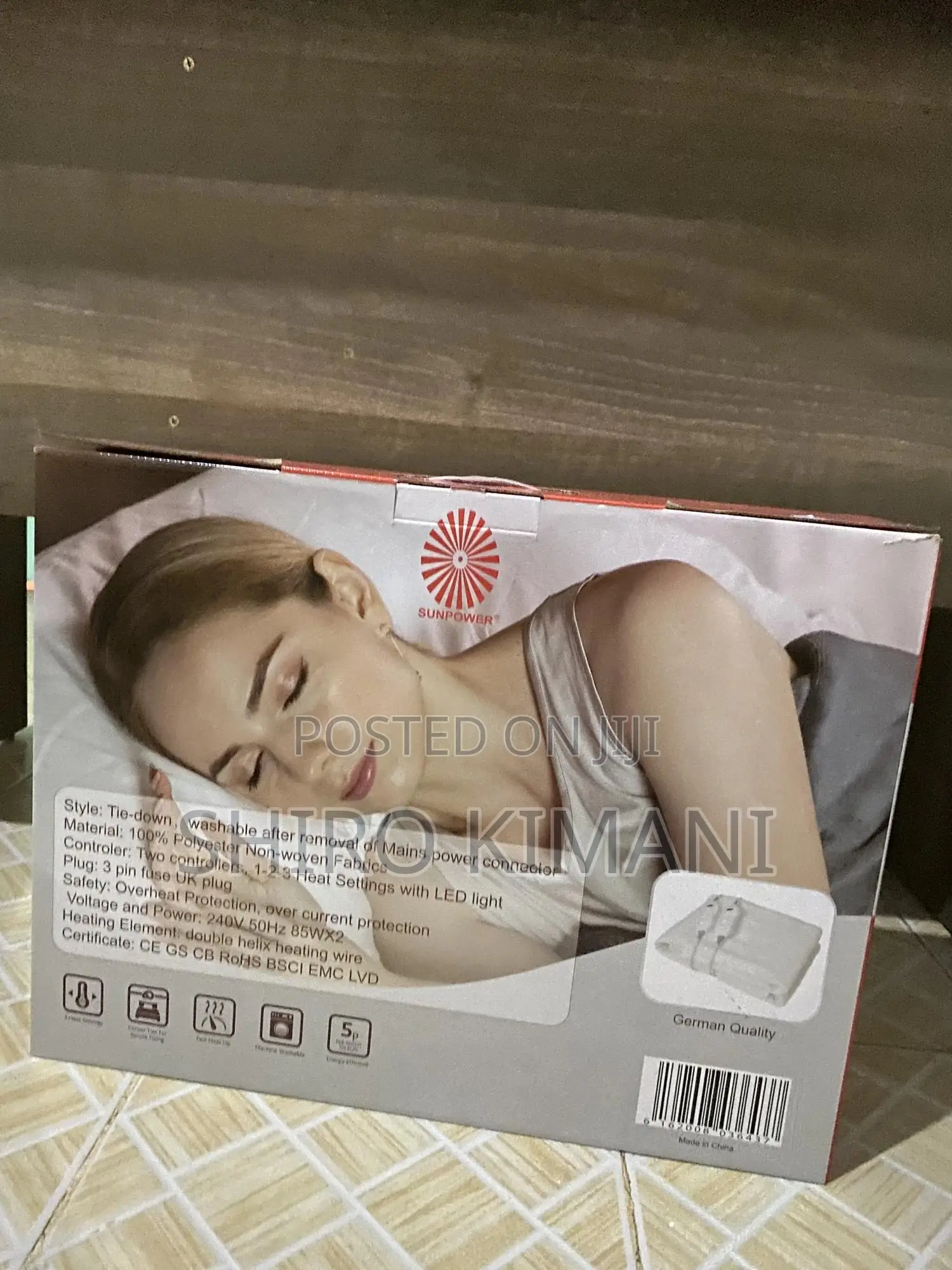 Double Electric Layered Good Under Bed Blanket