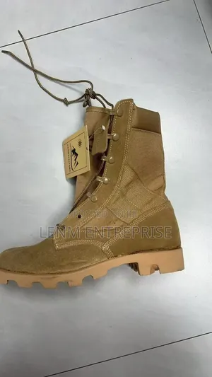 Military Brown Boots