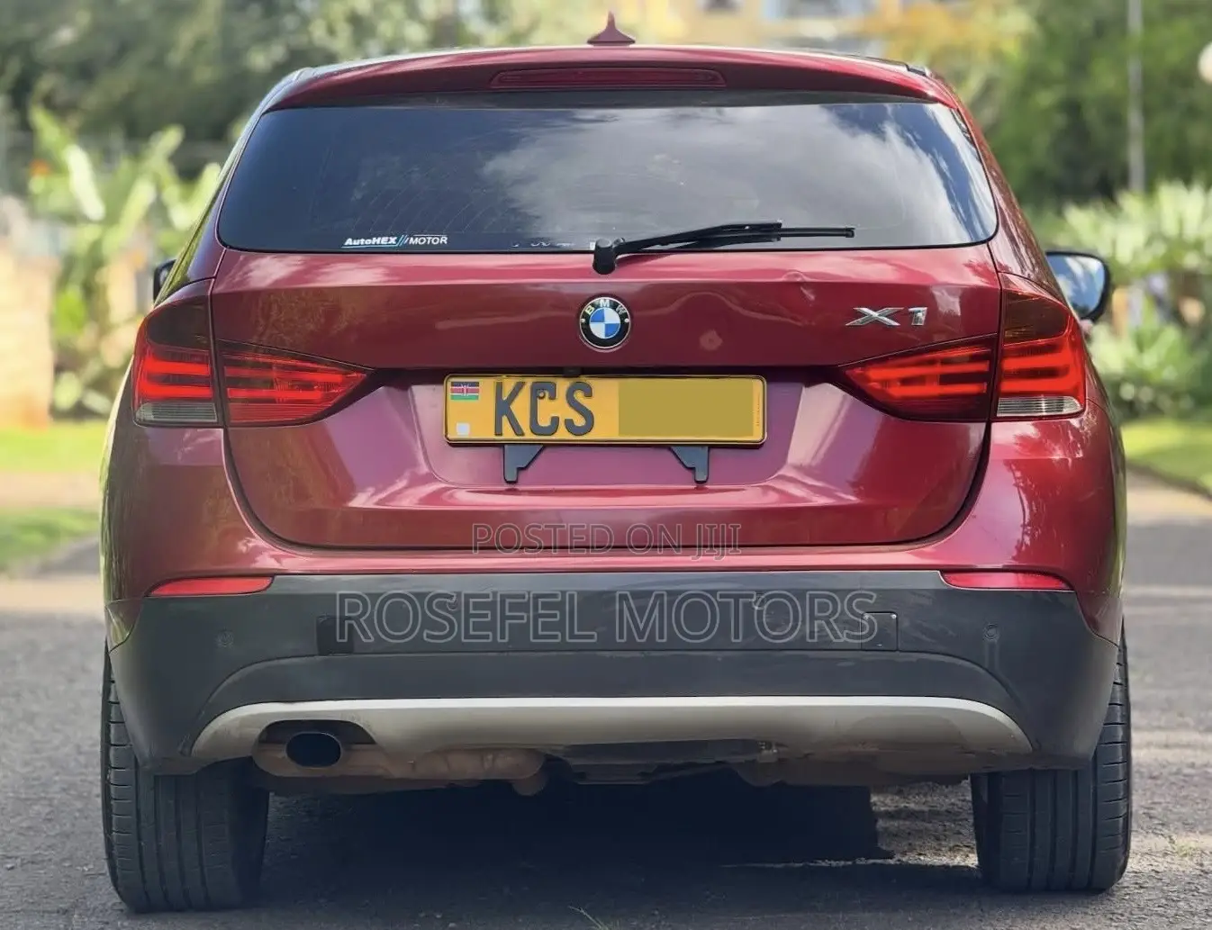 BMW X1 2011 Maroon