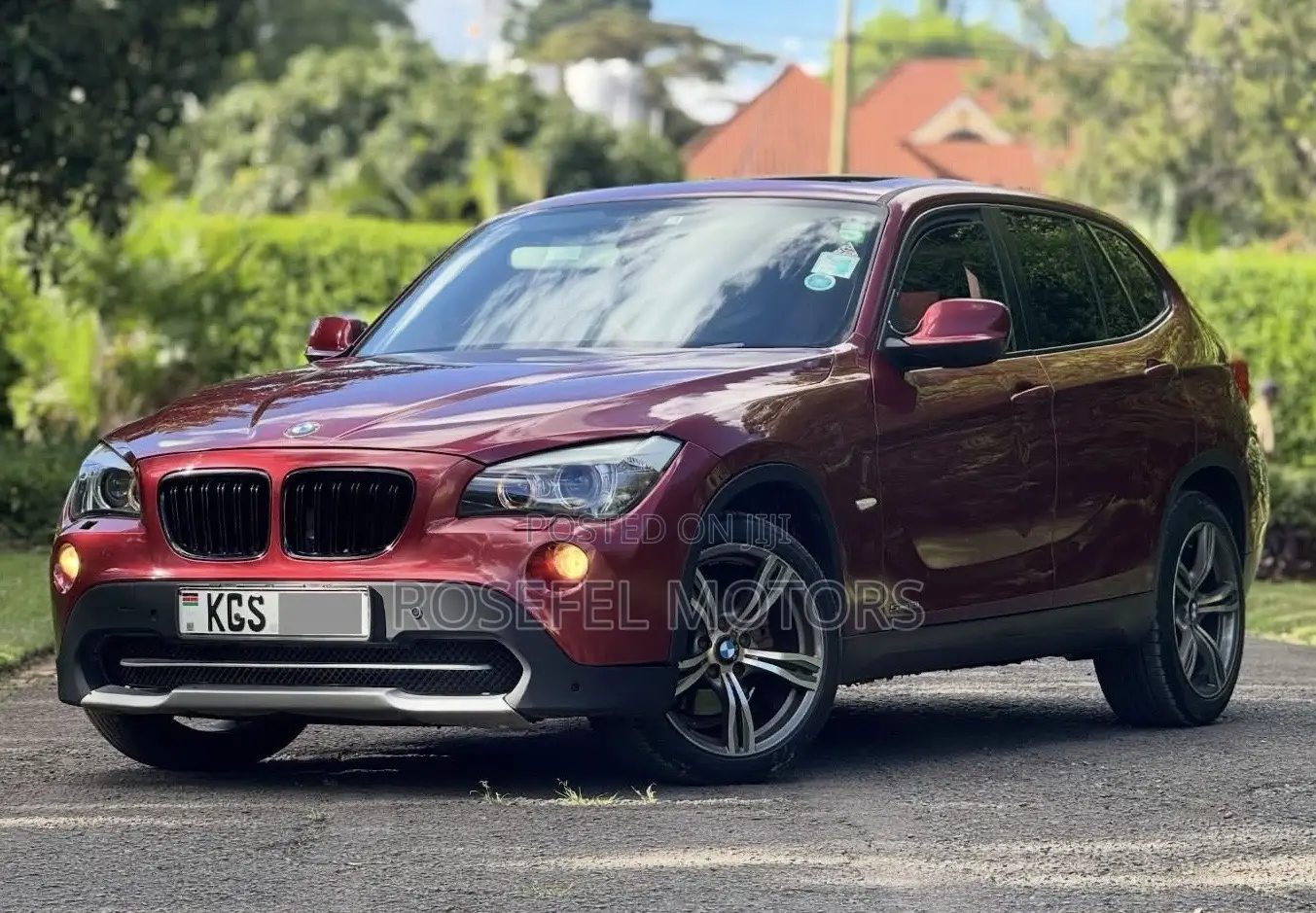 BMW X1 2011 Maroon
