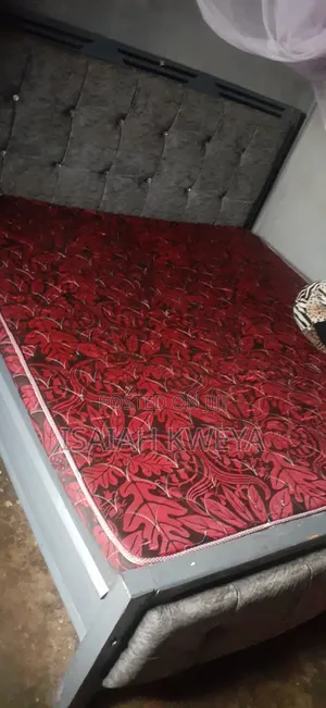 6 by 6 Mahogany Bed