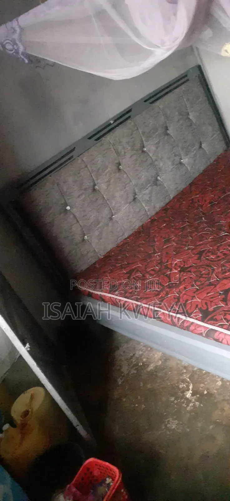 6 by 6 Mahogany Bed