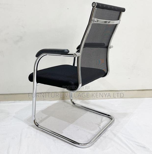 Modern Waiting Chair With Caushion and Mesh Backres - thumbnail 10