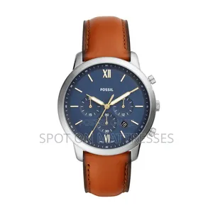 Fossil Chronograph Gents Watch. Scratch Resistant Mineral Glass.