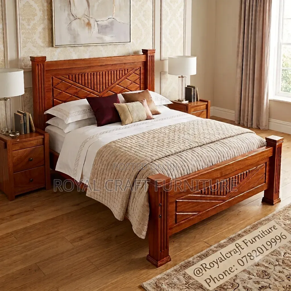 5x6 Mahogany Bed