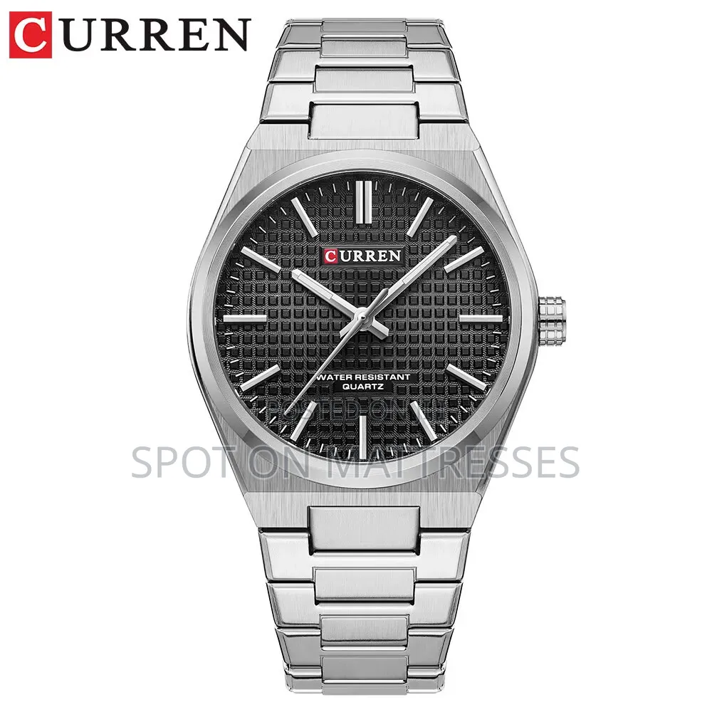 Currn Watch for Gents. Stainless Steel. Date Display. Water Resistant.