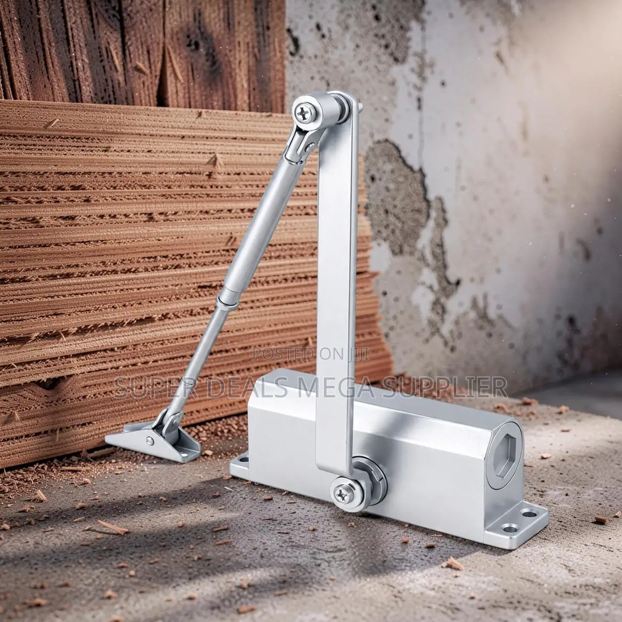 Fireproof Adjustable Hydraulic Door Closer for Wooden Doors
