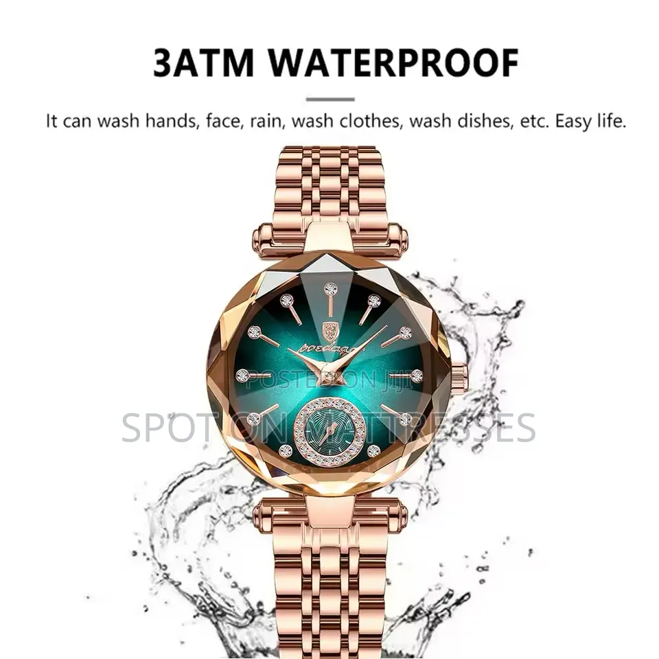Poedagar Ladies' Watch. Stainless Steel. Scratch Resistant Glass.