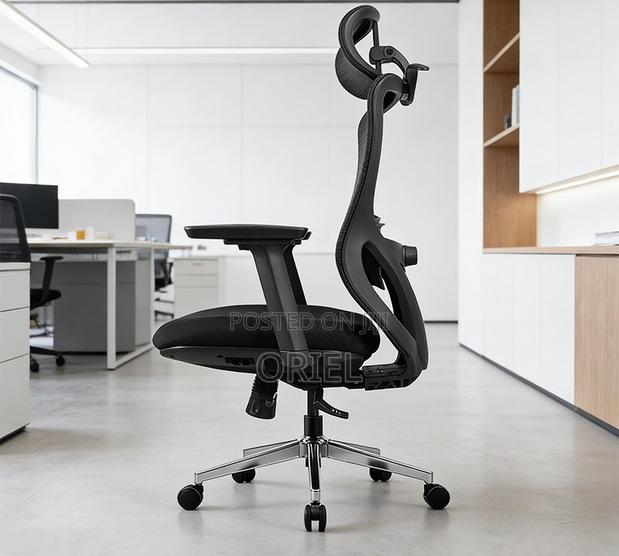 Office Chair : Breathable High-Back Orthopedic Office Chair - thumbnail 4