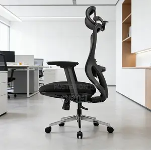 Office Chair : Breathable High-Back Orthopedic Office Chair