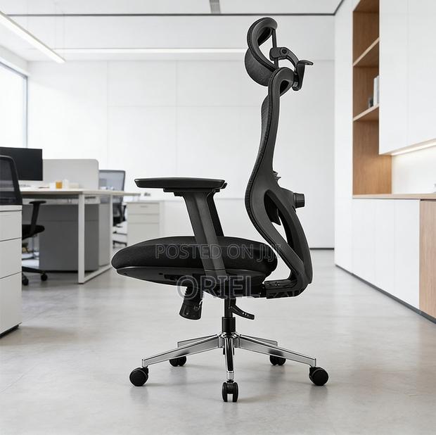 Office Chair : Breathable High-Back Orthopedic Office Chair - thumbnail 5