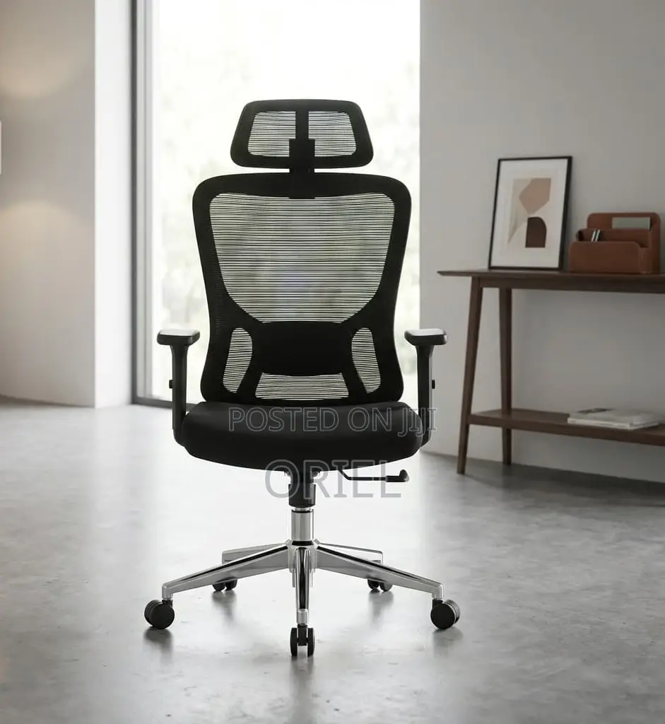 Office Chair : Breathable High-Back Orthopedic Office Chair