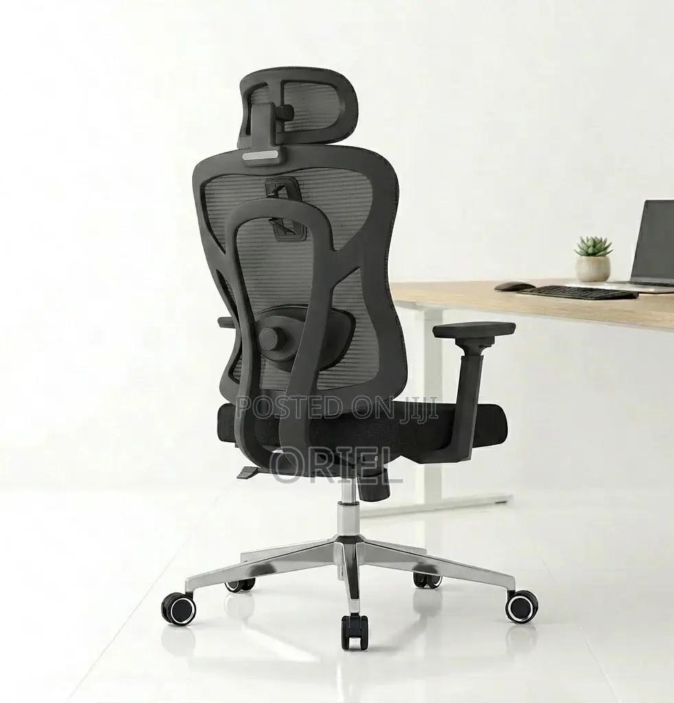 Office Chair : Breathable High-Back Orthopedic Office Chair