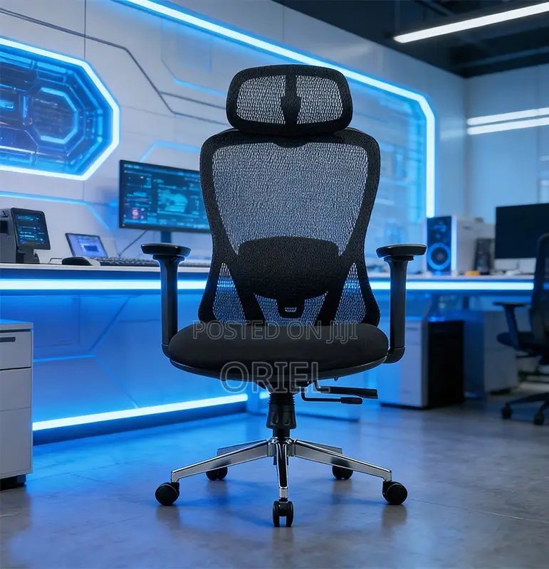 Office Chair : Breathable High-Back Orthopedic Office Chair