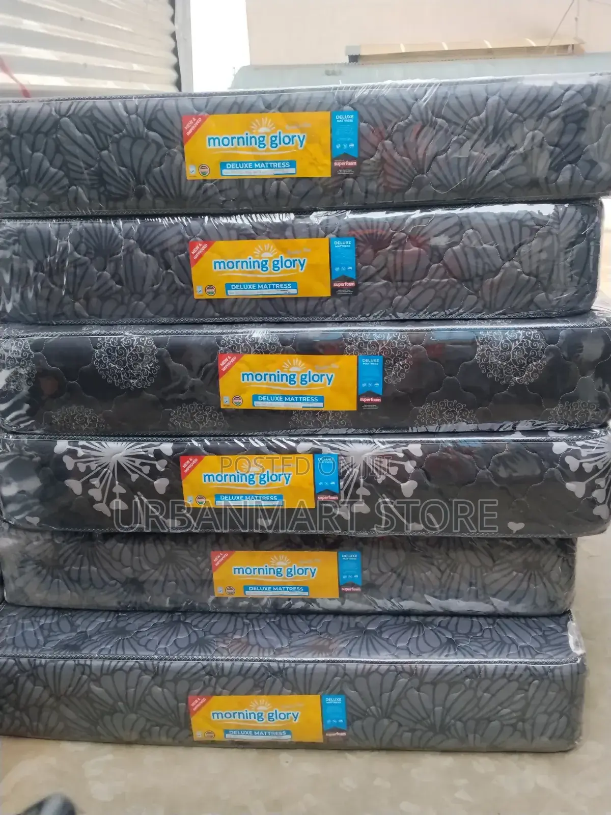 Morning Glory 10 Inch Superfoam Mattress 5 by 6