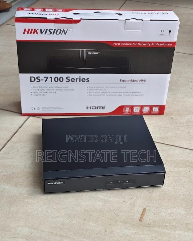 4 Channels Hikvision Network Video Recorder NVR Full Poe