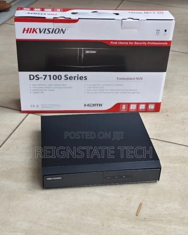 4 Channels Hikvision Network Video Recorder NVR Full Poe