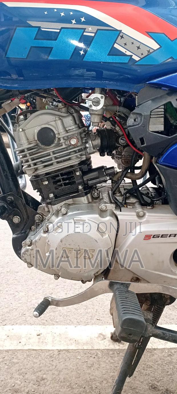 New TVS HLX 125 2025 Blue - thumbnail 4